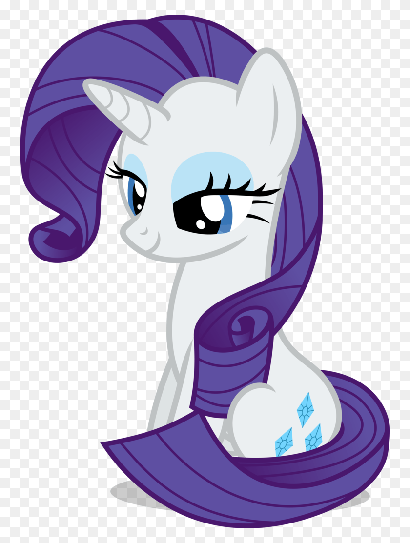 758x1053 Mlp Fim Rarity Vector By Luckreza On My Little Pony Rarity Sitting, Graphics, Clothing HD PNG Download