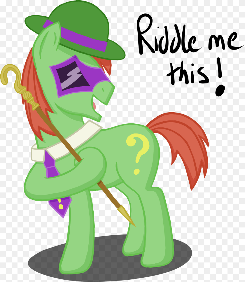 Mlp The Riddler, People, Person, Green, Baby PNG