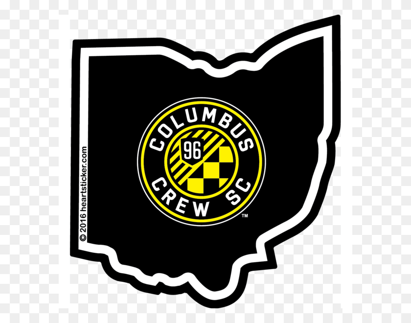 600x600 Mls Columbus Crew Sc Stickerall Weather High Quality Columbus Crew Gif, Label, Text, Logo HD PNG Download