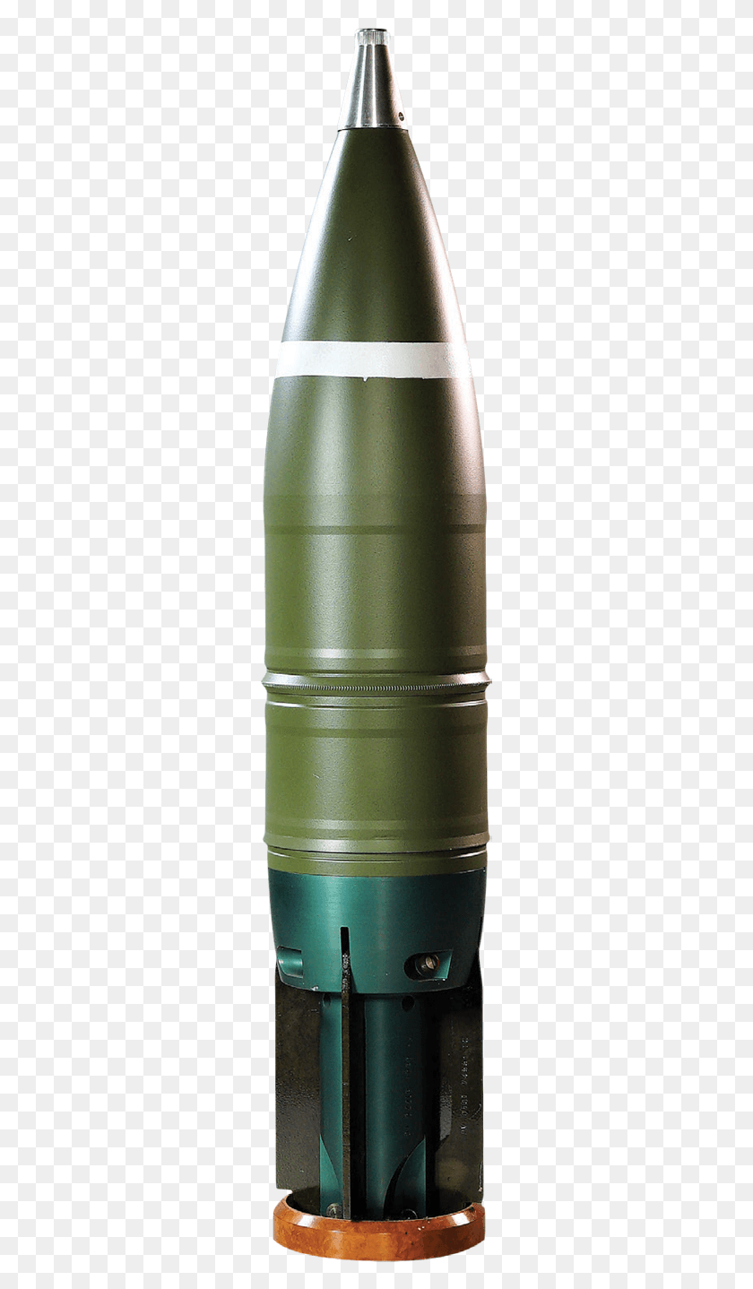 259x1378 Mm He M86p1 Practice 125mm Tank Ammunition, Barrel, Keg, Cylinder HD PNG Download