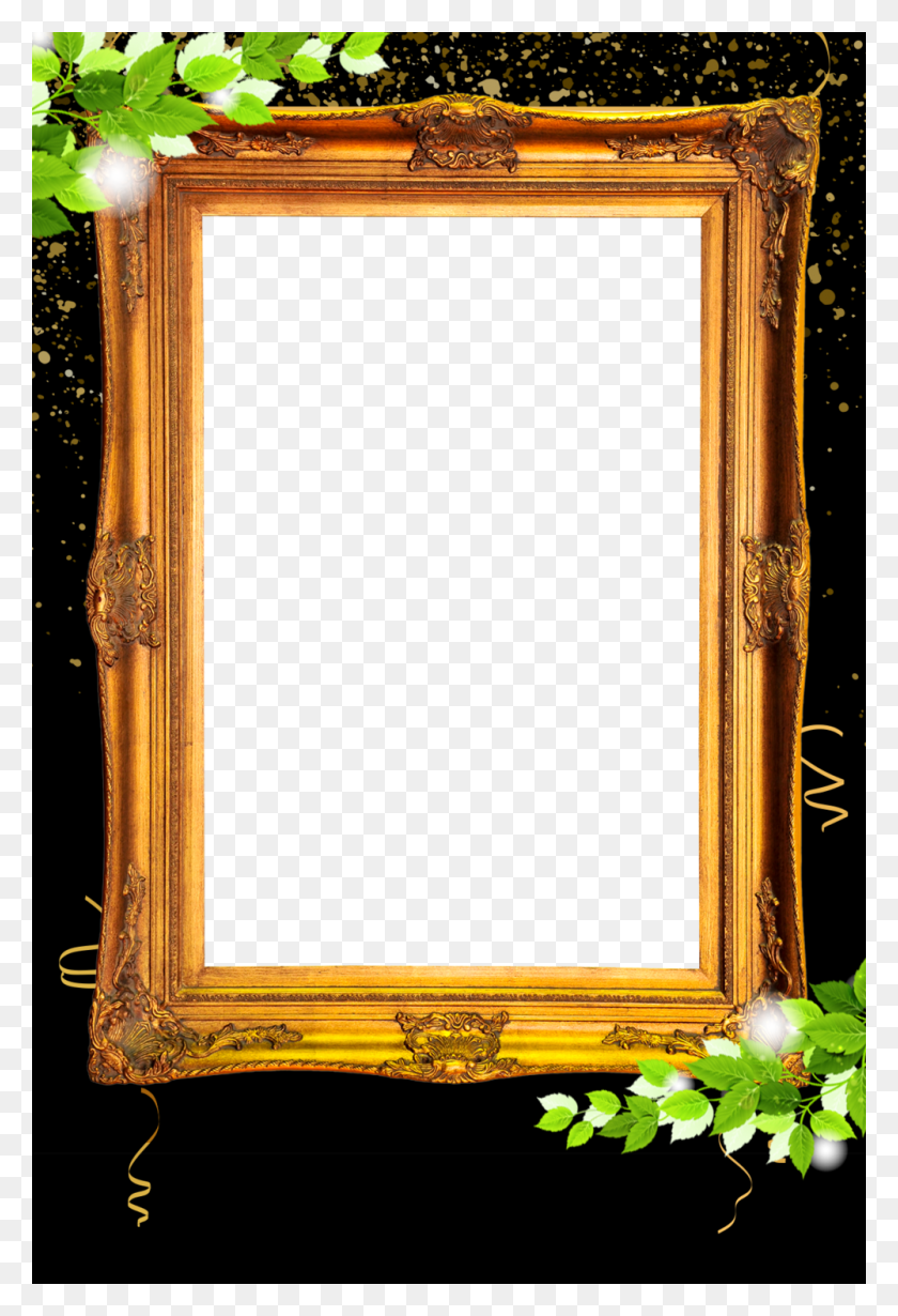 1000x1500 Mmb1b Picture Frame, Mirror, Gold HD PNG Download