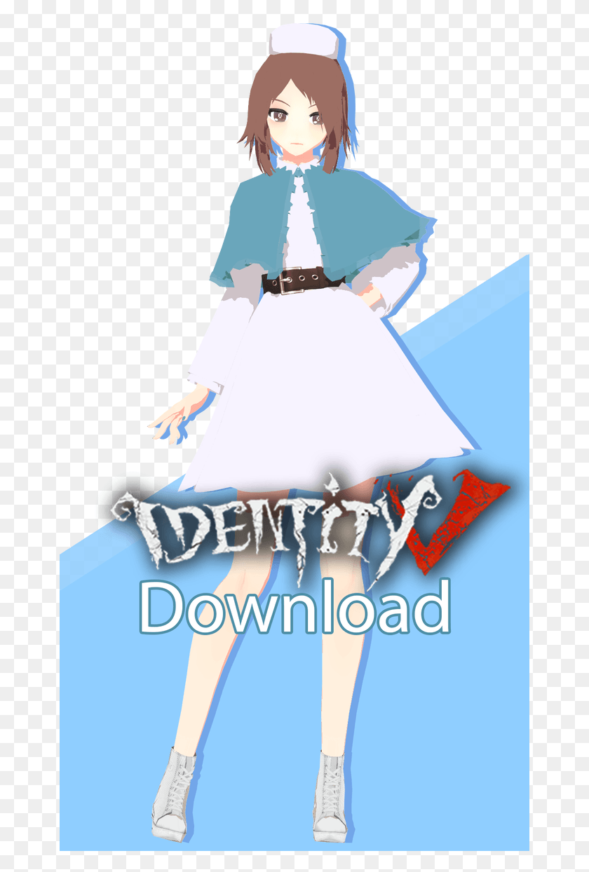 671x1184 Mmd Identity V Mmd Identity V Dl, Advertisement, Poster, Person HD PNG Download