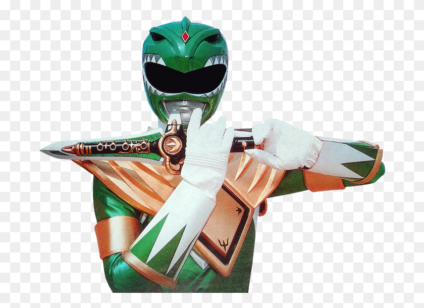 686x550 Descargar Png Mmpr Green Ranger Render By Russjericho23 D5A08Ag Mighty Morphin Power Rangers Green Ranger, Ropa, Persona Hd Png