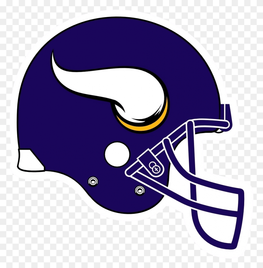 935x957 Mn Vikings Football Jacksonville Jaguars Helmet Logo, Одежда, Одежда, Футбольный Шлем Png Скачать