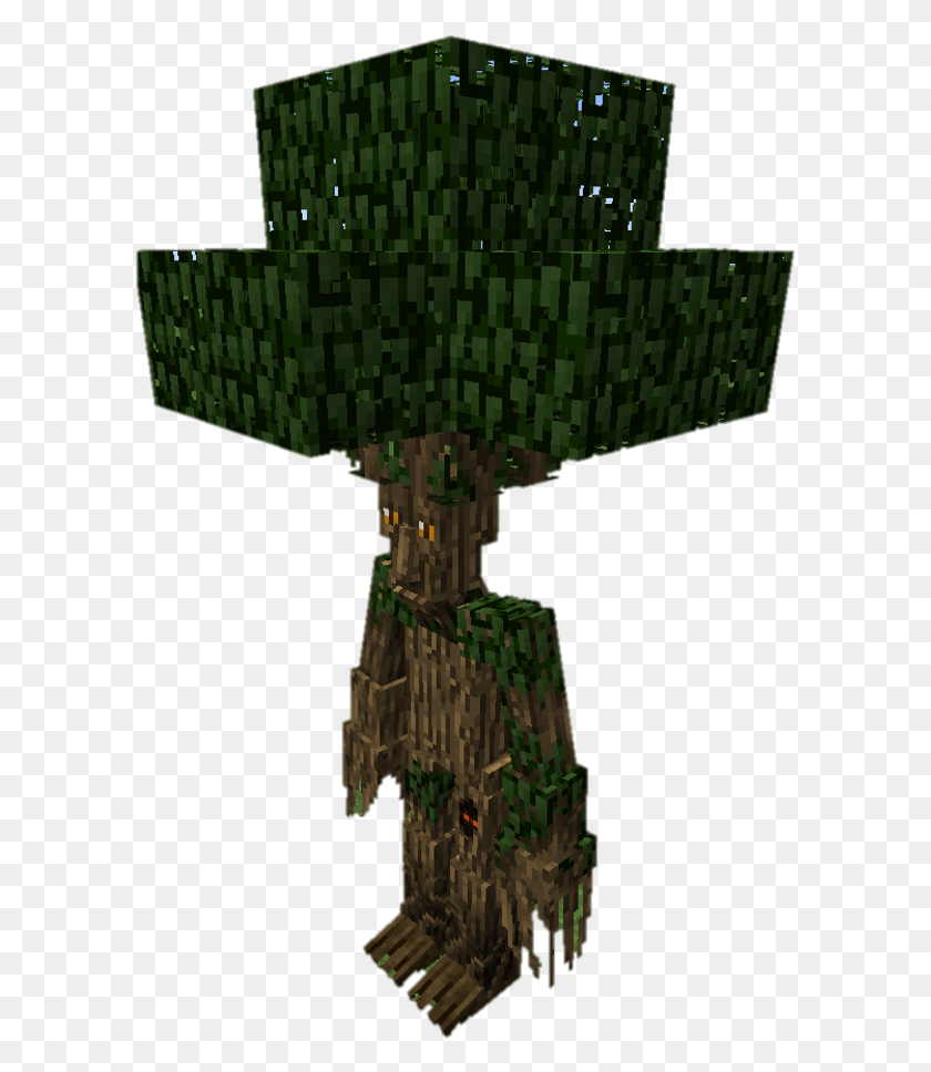 597x908 Mo Creatures Mod Tree, Minecraft, Vegetation, Plant Hd Png Скачать