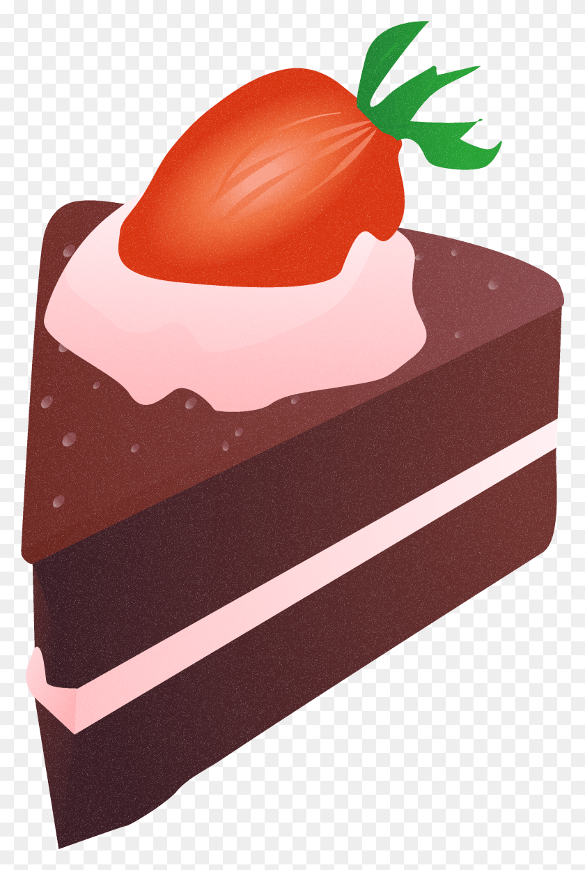 2380x3627 Mo Desenhada Alimentar Bolo E Imagem Tajadas De Torta Animado, Dessert, Food, Cake HD PNG Download
