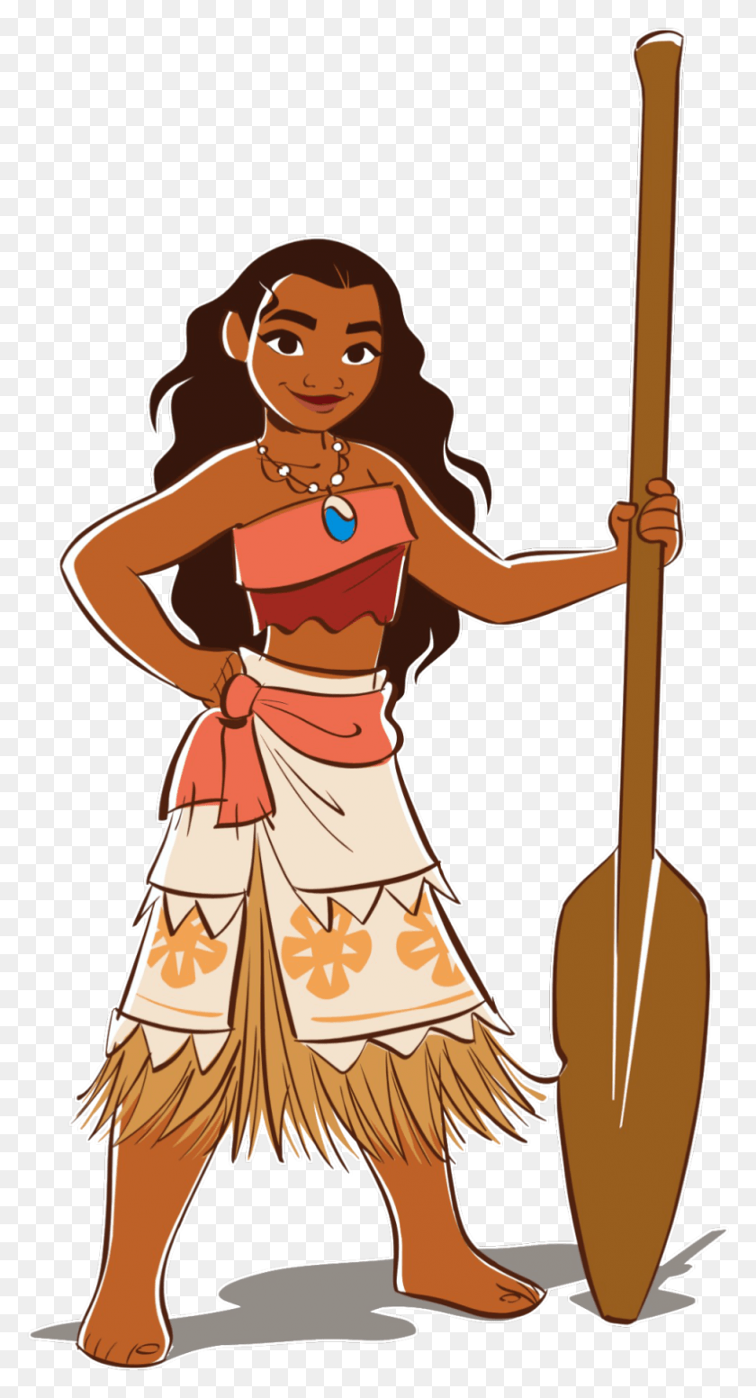 972x1861 Moana 2d Artwork, Leisure Activities, Female, Person HD PNG Download