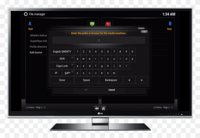 1997x1336 Mobdro Kodi - Это Полностью Бесплатное Медиа С Открытым Исходным Кодом Lg Smart Tv, Monitor, Screen, Electronics Hd Png Download