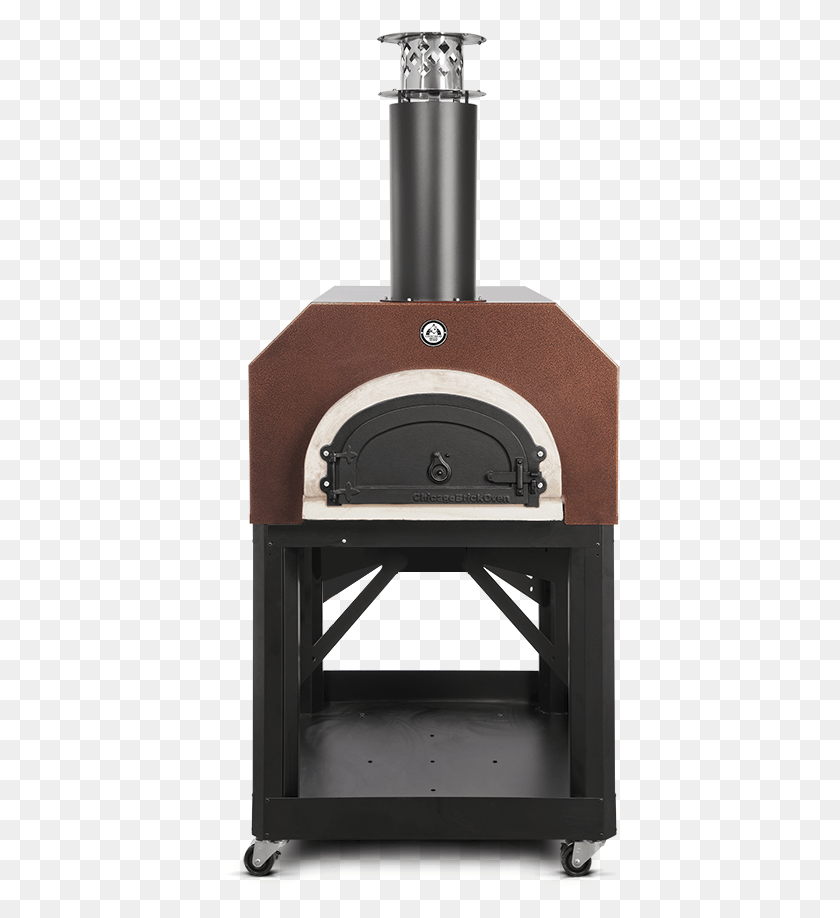400x858 Mobile Chicago Brick Oven Wood Fired Oven, Appliance, Forge, Stove HD PNG Download