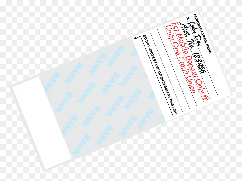 1978x1438 Mobile Deposit Update Requirement Paper, Text, Business Card, Flyer HD PNG Download