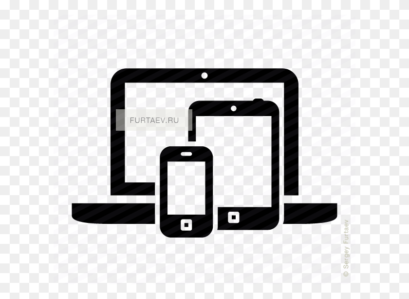 620x553 Mobile Devices Vector Icon Digital Device Icon, Electronics, Monitor, Screen HD PNG Download