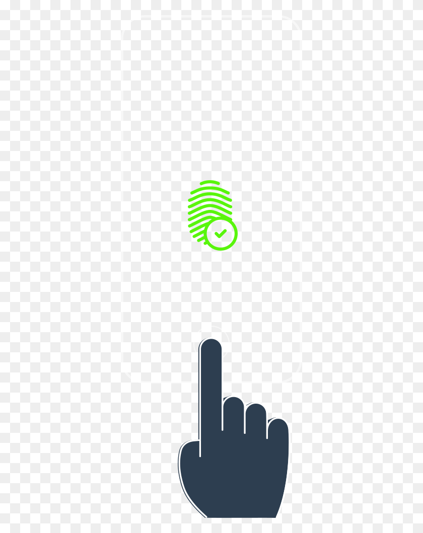 360x999 Mobile Fingerprint Illustration, Logo, Symbol, Trademark HD PNG Download