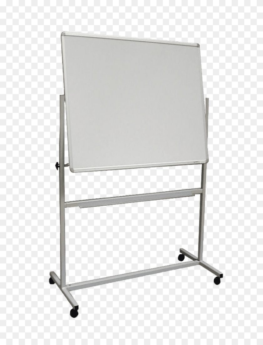 Mobile Flipable Whiteboard Portable Whiteboard, White Board, Chair, Furniture HD PNG Download
