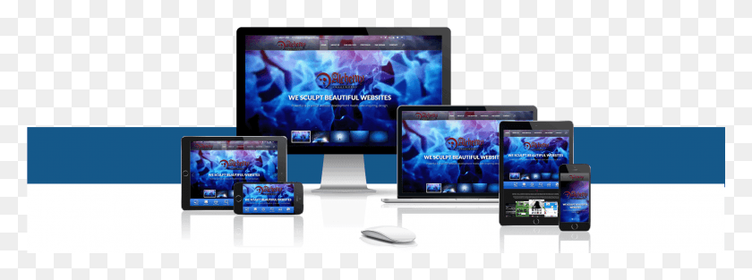 2024x659 Mobile Responsive Web Design Led Backlit Lcd Display, Monitor, Screen, Electronics HD PNG Download