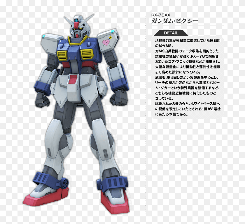 694x706 Mobile Suit Gundam Cross Dimension 0079, Toy, Robot HD PNG Download