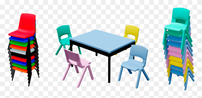 1465x657 Mobiliario Escolar Infantil Chair, Furniture, Table, Dining Table HD PNG Download