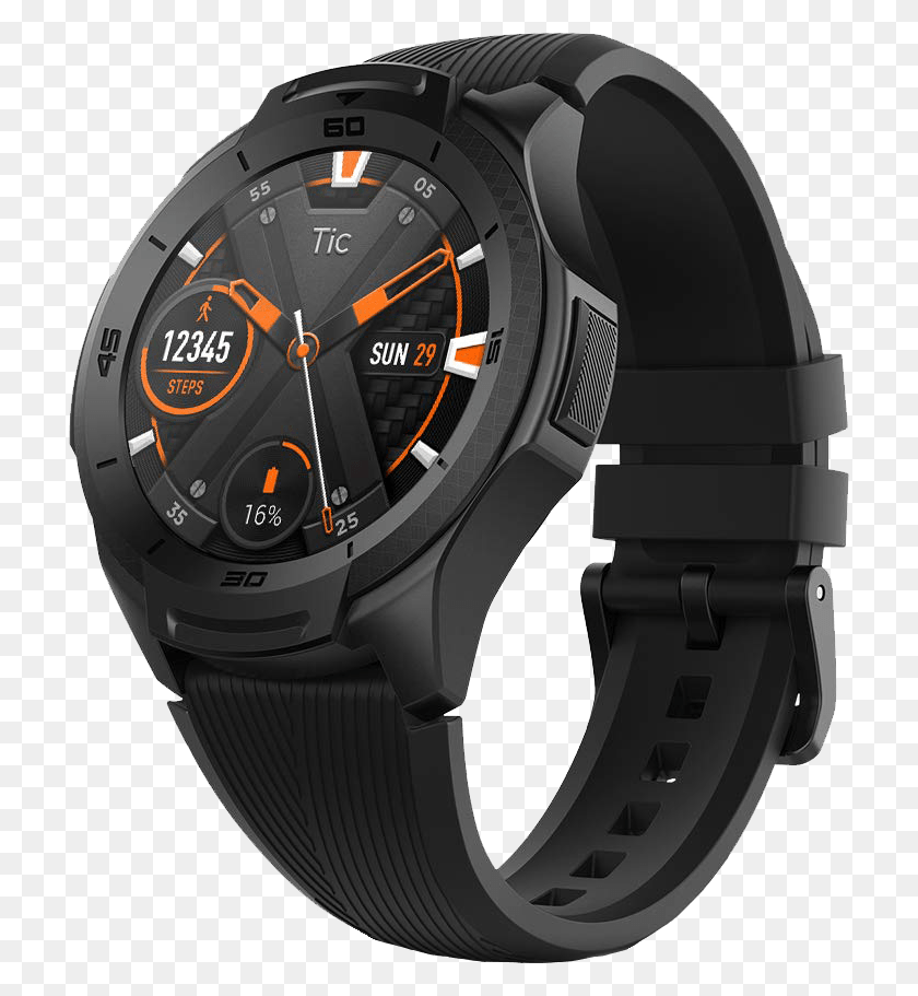 714x851 Mobvoi Ticwatch S2 Ticwatch E2 And Ticwatch, Wristwatch, Helmet, Clothing HD PNG Download