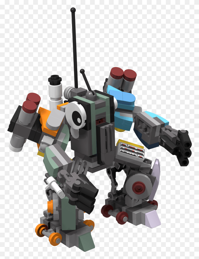 1156x1528 Moca Small Heavy Mech Build, Разработанный В Ldd И Визуализированный Mecha, Игрушка, Робот Hd Png Скачать