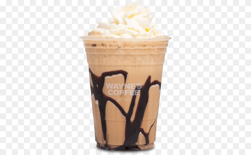 309x520 Mocha Frappe With Background, Ice Cream, Cream, Dessert, Food PNG