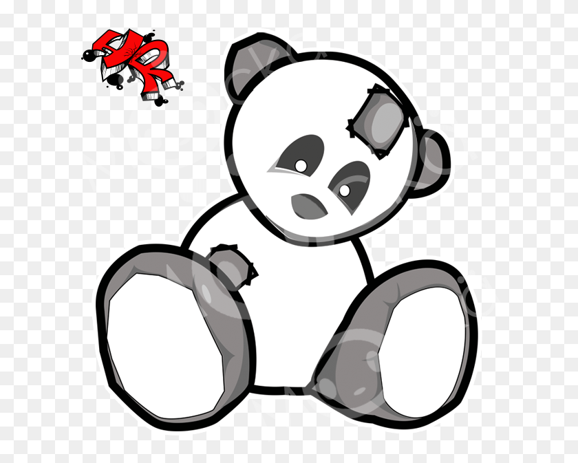 620x613 Мультфильм Mocka Panda Logo, Солнцезащитные Очки, Аксессуары, Аксессуар Hd Png Скачать