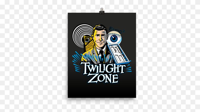 318x412 Mockup 4096b606 Small Twilight Zone, Poster, Advertisement, Flyer HD PNG Download