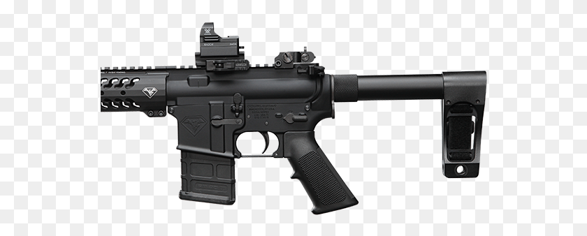 554x278 Mod Strong Arm Pistol Brace, Gun, Weapon, Weaponry Descargar Hd Png