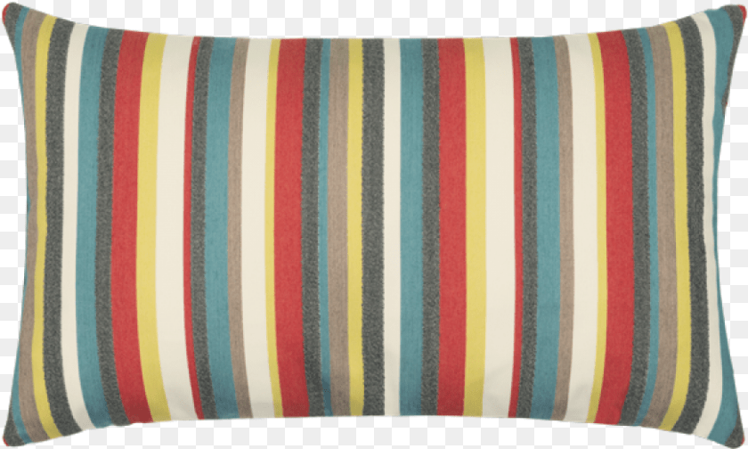Moda Stripe Multi Lumbar, Cushion, Home Decor, Pillow PNG