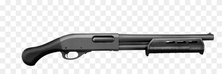 801x226 Model 870 Tac 14 Remington 870 Tac, Weapon, Weaponry, Shotgun HD PNG Download