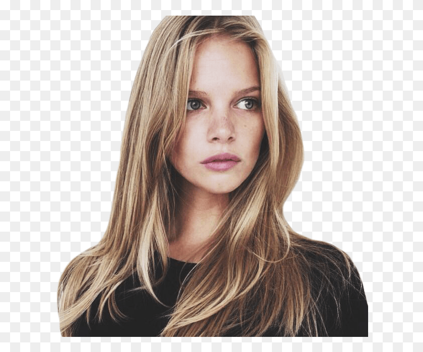 622x639 Model Clipart Natural Blonde Beauty, Face, Person, Human HD PNG Download