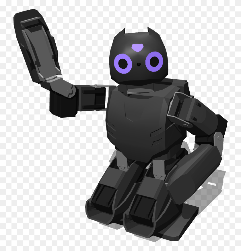 748x817 Descargar Png Modelo Darwin Robot, Juguete Hd Png