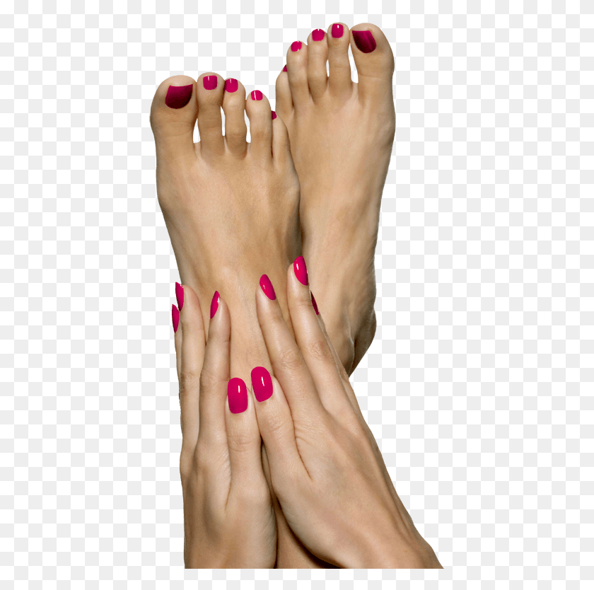 419x774 Model Hands And Feet Nails, Person, Human, Toe HD PNG Download