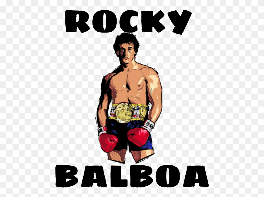 490x569 Model Image T Shirt Rocky Sticker, Person, Human, Sport HD PNG Download