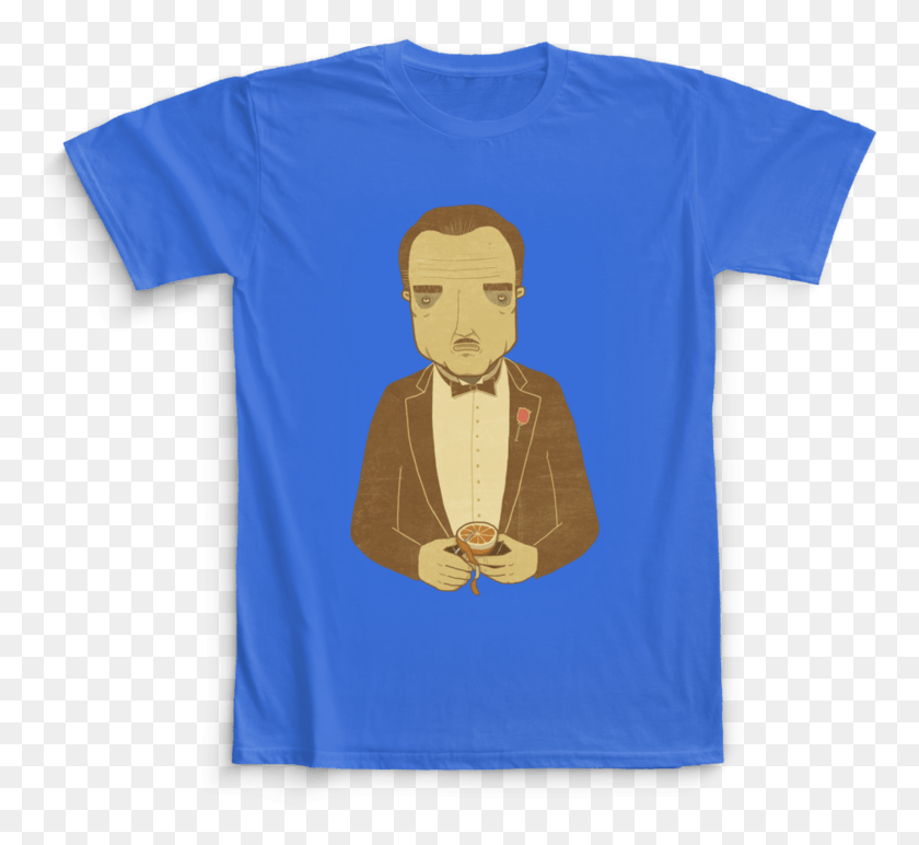 769x712 Modelo El Padrino Camiseta Hombre Cartoon, Одежда, Одежда, Футболка Hd Png Скачать