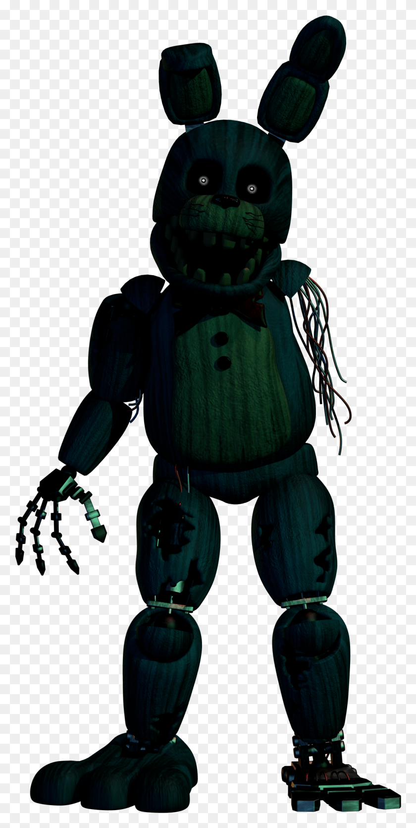 1166x2408 Modelphantom Bonnie Fnaf Scrap Withered Bonnie, Doll, Toy, Insect HD PNG Download