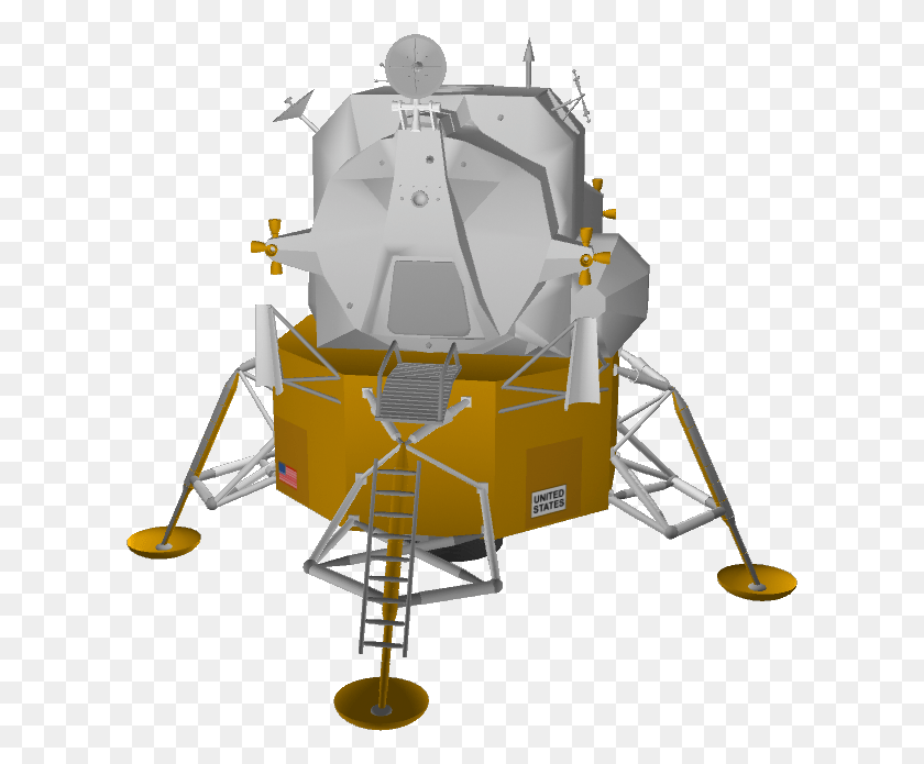 611x635 Models And Terrain Space Lander, Machine, Toy, Motor HD PNG Download
