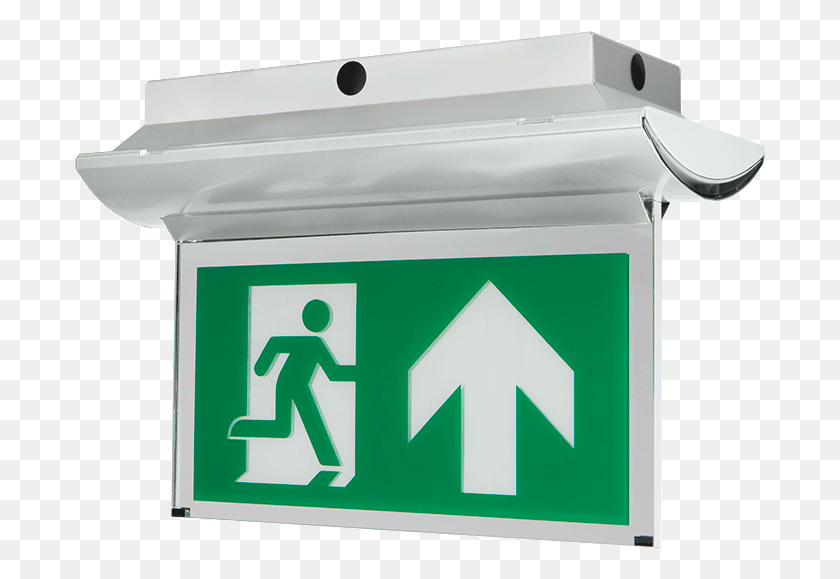 691x519 Modern Architectural Emergency Exit Sign 3 Hour Rated Fire Exit, Mailbox, Letterbox, Symbol HD PNG Download