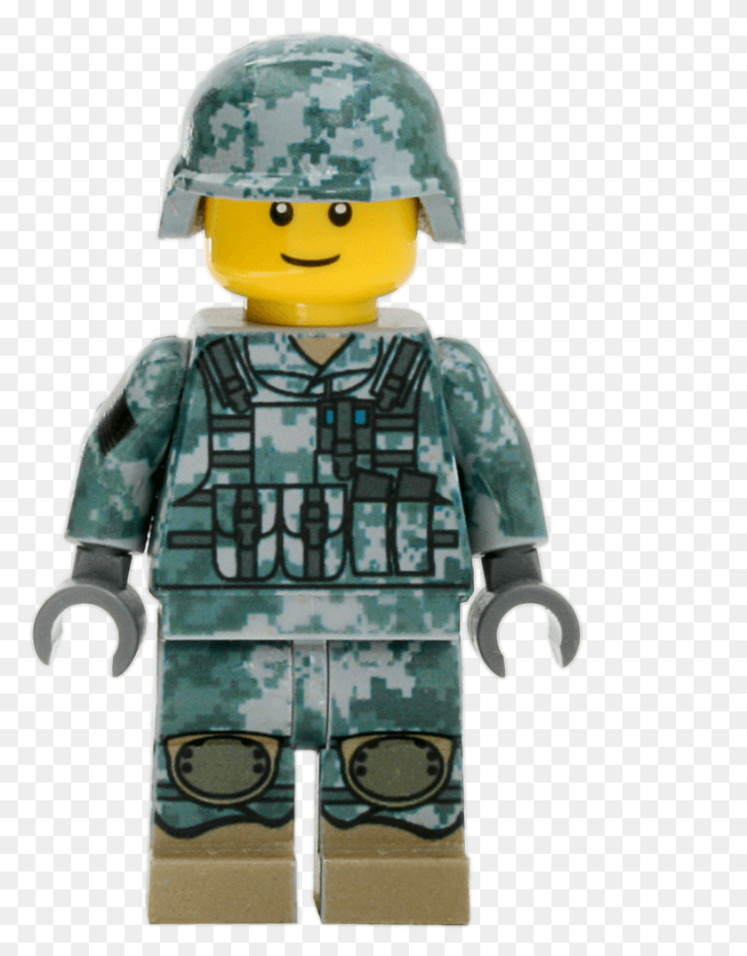 799x1040 Modern Combat Acu Complete Minifig Set Figurine, Person, Human, Helmet HD PNG Download