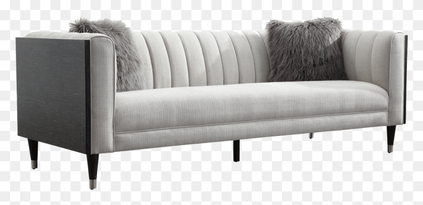 1312x584 Modern Grey Sofa Gray Sofa Art Deco Sofa Modern, Couch, Furniture HD PNG Download