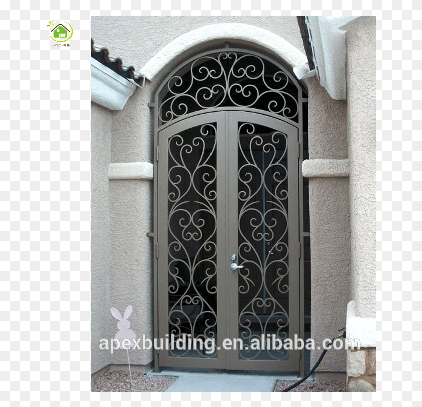 656x751 Modern Iron Main Gate Paint Colors Designs Home Front Gate Design, Door, French Door HD PNG Download