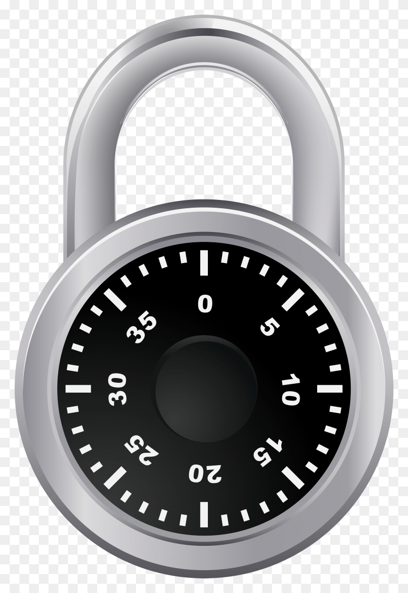 3959x5887 Modern Lock Clip Art Reset Combination On A Master Lock, Combination Lock, Wristwatch, Clock Tower HD PNG Download