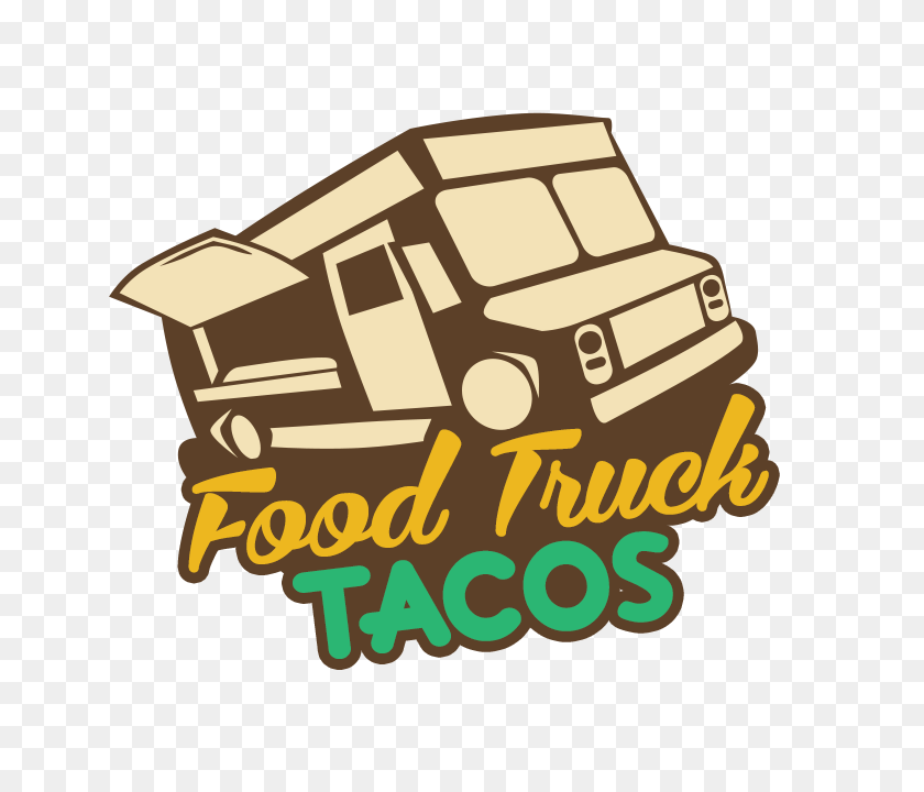 720x720 Modern Professional Fast Food Restaurant Logo Design For Food, Transportation, Van, Vehicle, Advertisement Sticker PNG