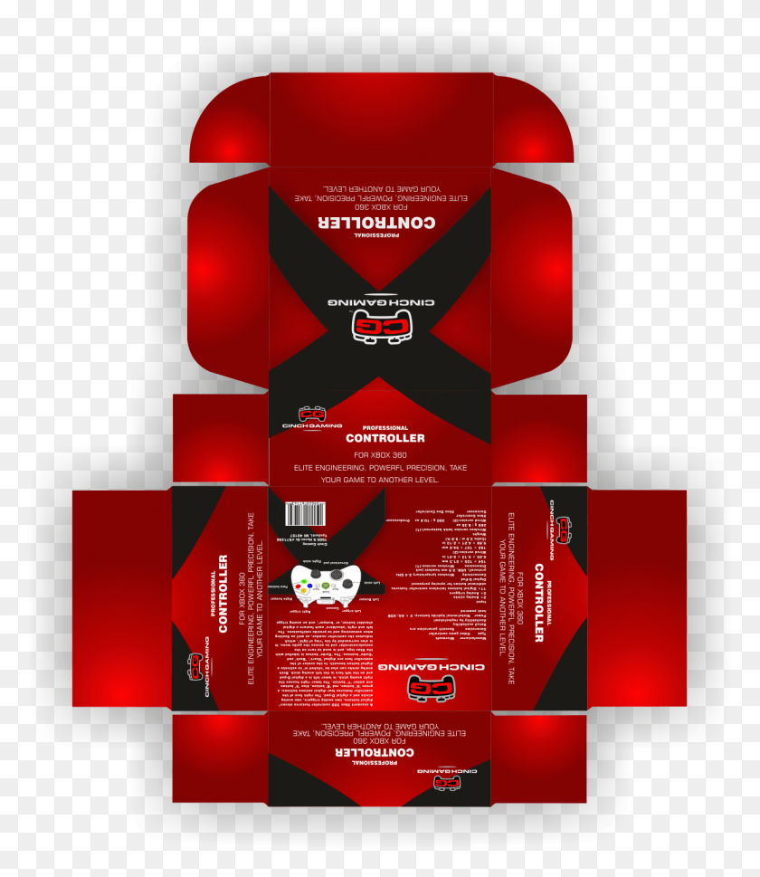 1221x1424 Modern Professional Product Packaging Design For Cinch Gaming, Poster, Advertisement, Flyer HD PNG Download