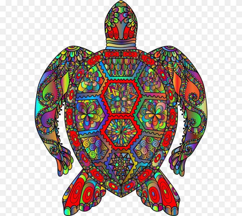 Modern Sea Turtles Reptile Art Painted Turtle, Pattern, Accessories, Adult, Female Clipart PNG