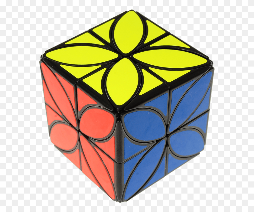 581x641 Mofangge 4 Leaf Clover Plus Clover Plus Cube, Куб Рубикса, Динамит, Бомба Png Скачать