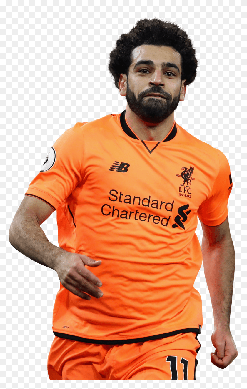 1050x1700 Descargar Png Mohamed Salah Premier League Liverpool Camiseta De Polo Mohamed Salah Liverpool, Ropa, Ropa, Persona Hd Png