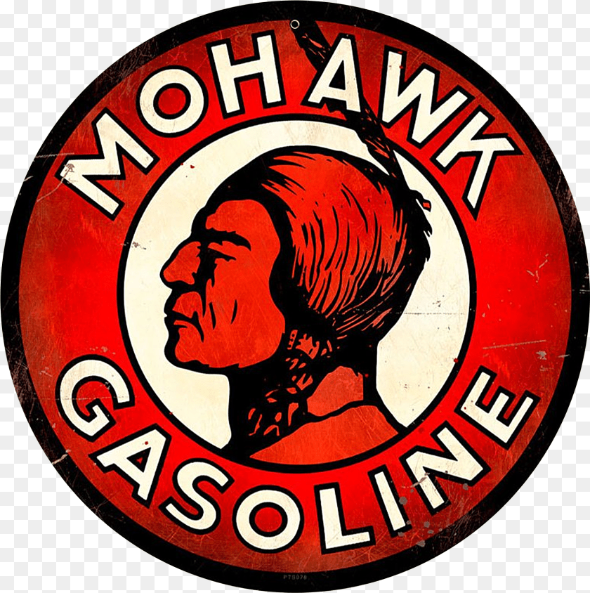 1724x1732 Mohawk Gasoline, Logo, Adult, Male, Man Transparent PNG