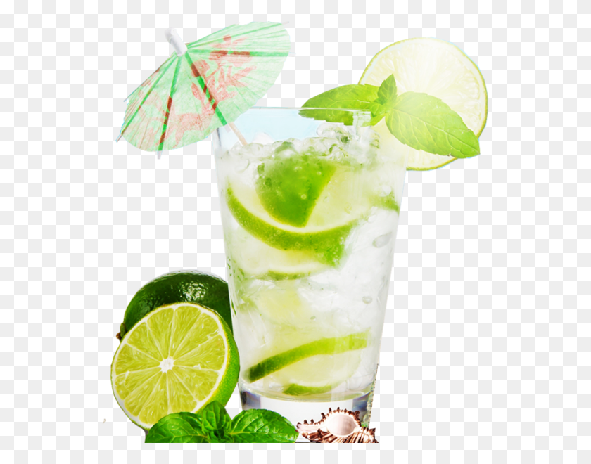 549x600 Mojito Cocktail Cocktail Mojito, Potted Plant, Plant, Vase HD PNG Download