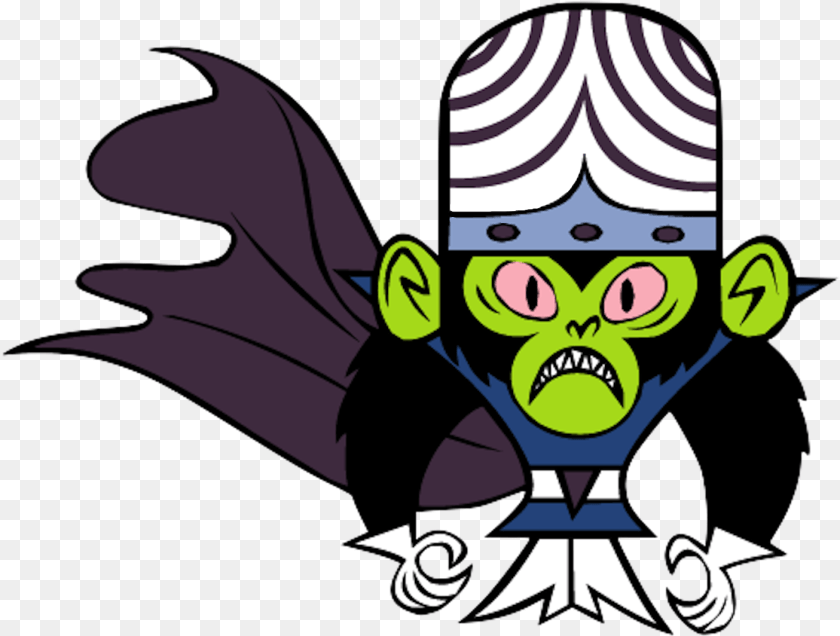 1405x1064 Mojo Jojo, Art, Baby, Book, Comics Sticker PNG