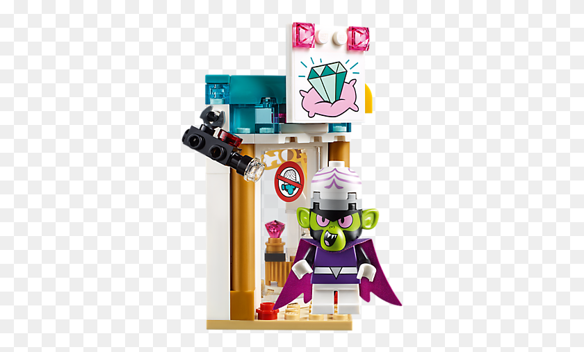 320x447 Моджо Джоджо Поражает Lego Las Chicas Superpoderosas Наборы, Робот, Игрушка Hd Png Скачать