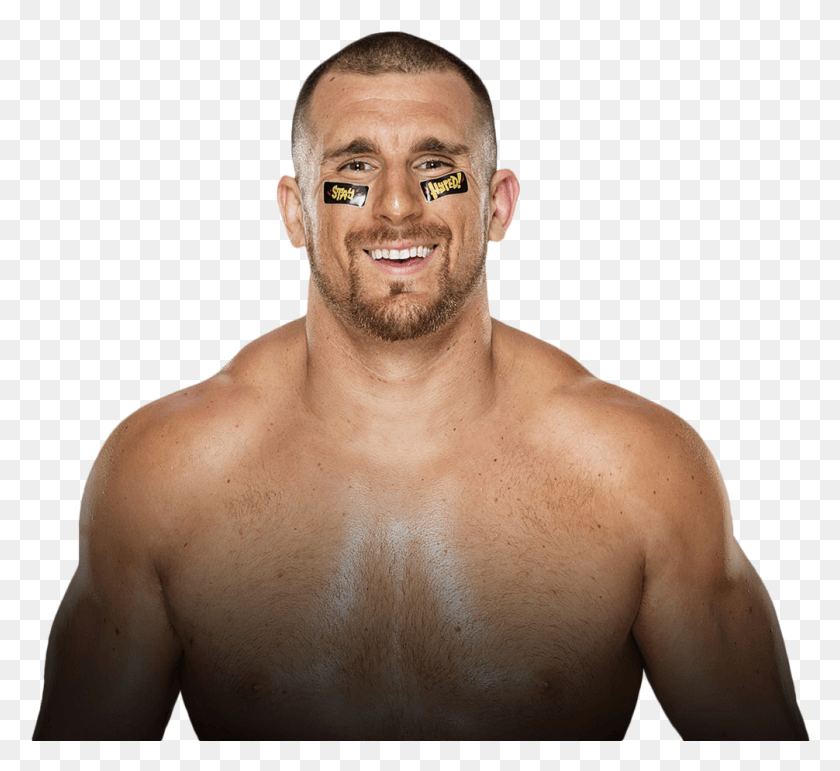 1006x918 Mojo Rawley Smiling Barechested, Person, Human, Man HD PNG Download